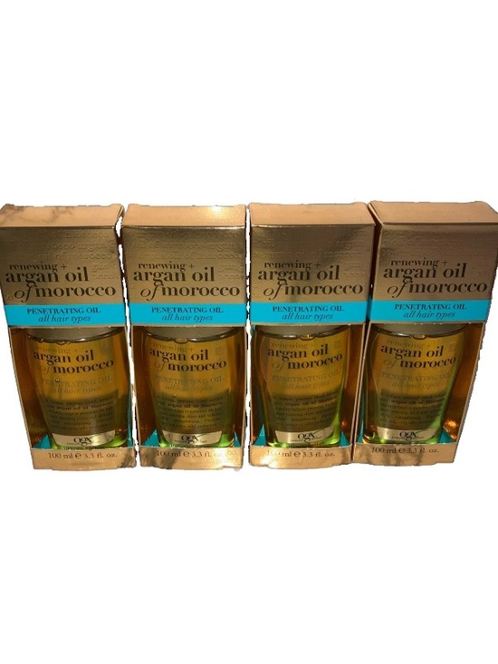 OGX Other - Lot 4 OGX Renewing + Argan Oil of Morocco For Dry Brittle Course Hair 3.3 oz Ea.